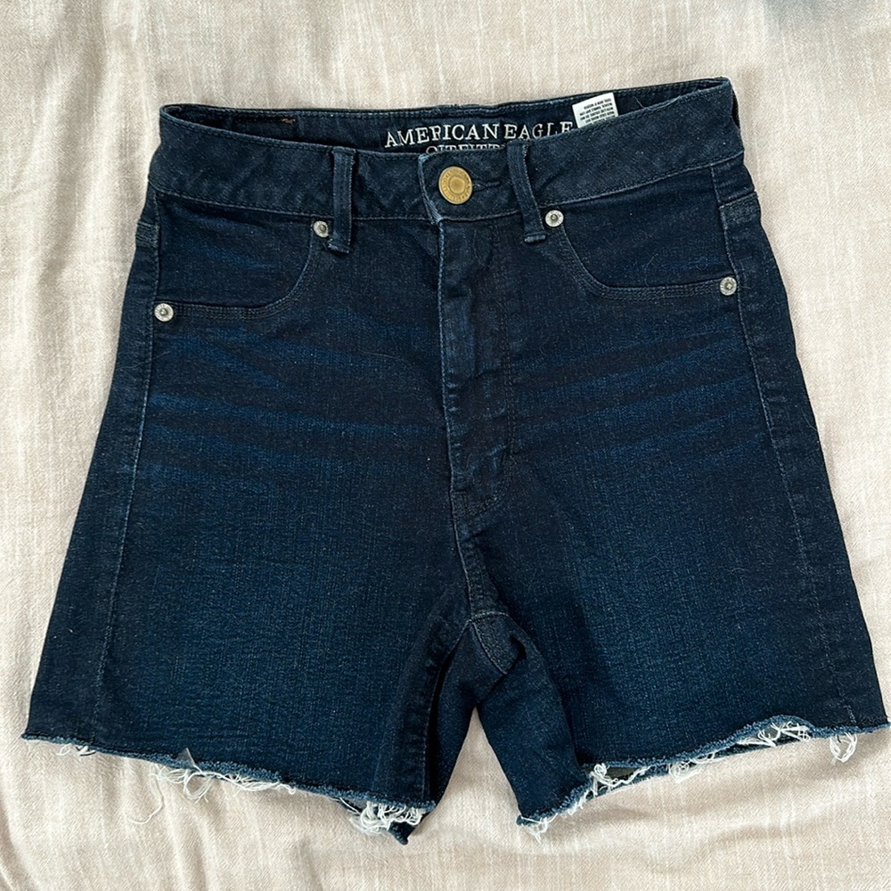American Eagle super stretch denim shorts